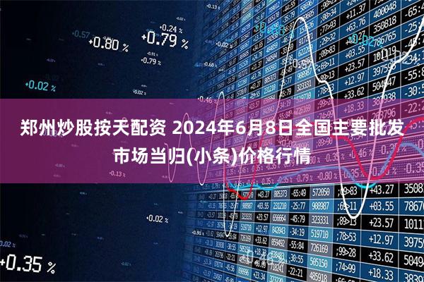 郑州炒股按天配资 2024年6月8日全国主要批发市场当归(小条)价格行情